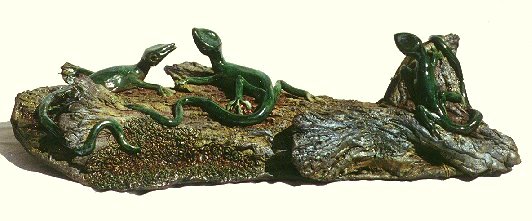 Triple Gecko Log