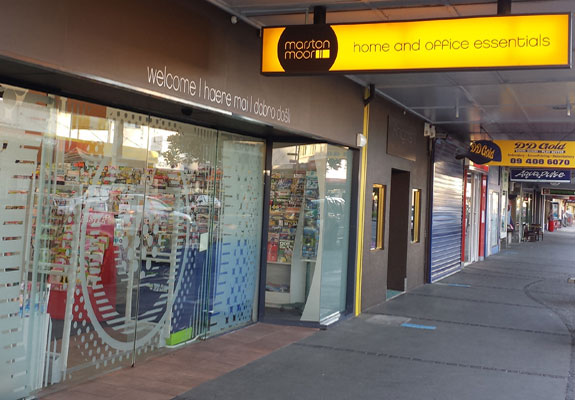 Front of store at marston moor