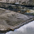 Beginning repair of the boat ramp