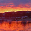 Harbour sunset - the end of a perfect day