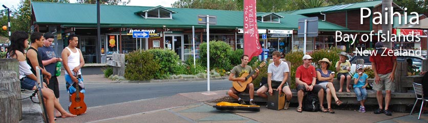 Paihia - a bustling seaside town right in the heart of the Bay of Islands